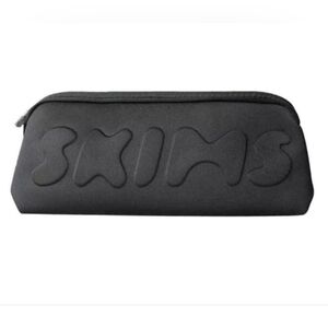 SKIMS Black Make-up Bag